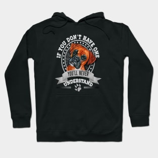 If You Don't Have One You'll Never Understand Funny Boxer Owner Hoodie